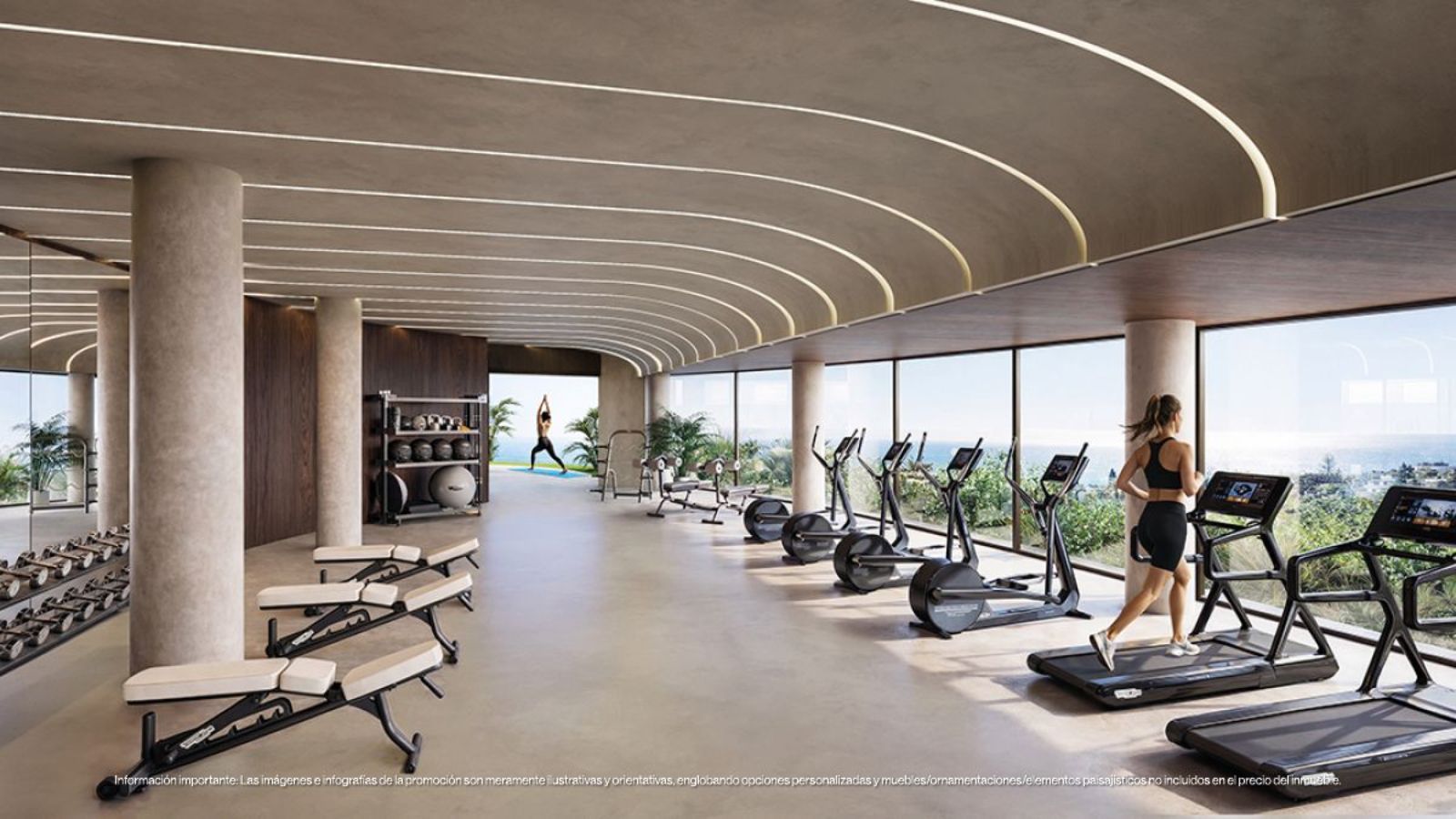 02 luxury fitness gym ocean view